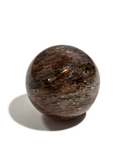 Rutilated Hematite Sphere | Cg18