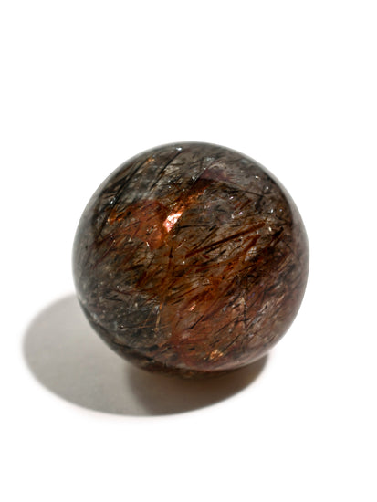 Rutilated Hematite Sphere 1 | Cg18