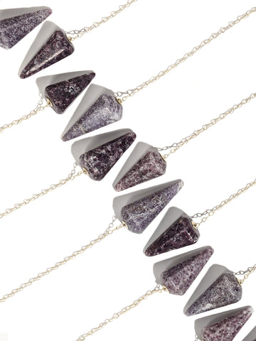 Lepidolite Pendulum