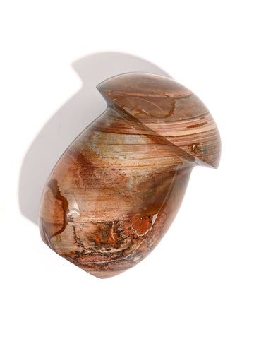 Polychrome Jasper Mushroom