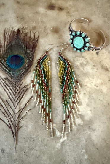 Waking Spirit Beaded Earrings | j0444