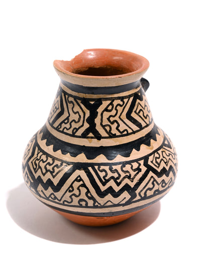 Shipibo Ceramic Vessel 3 | Xpo010-Black