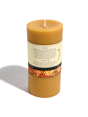 Pure Beeswax Pillar Candle