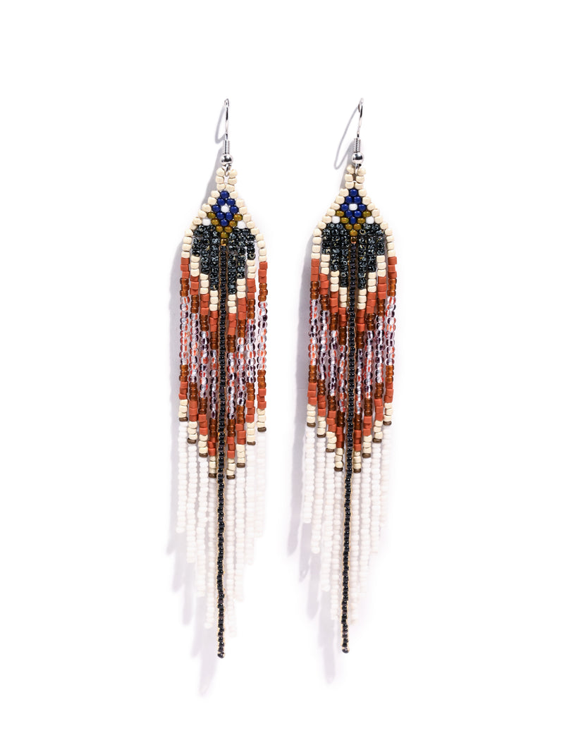 Waking Spirit Beaded Earrings