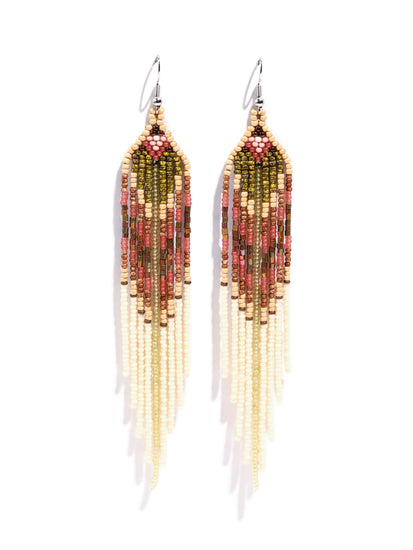 Gold Dust Magic Beaded Earrings 1 | j0446