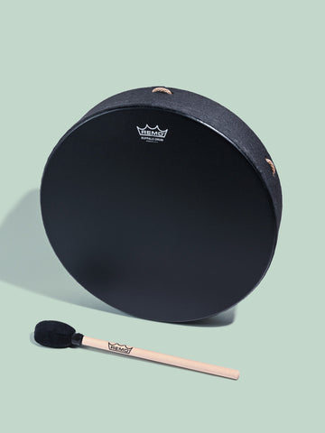 Remo Bahia Buffalo Drum Black Earth