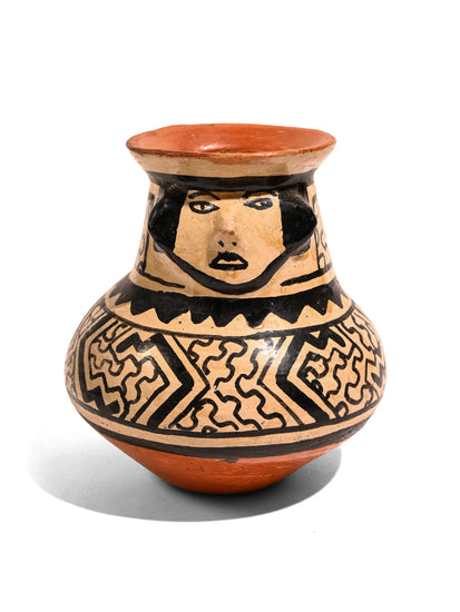 Shipibo Amazon Jungle Ceramic Effigy Vessel | po011