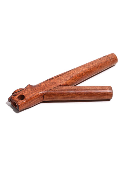 Kuripe Pipe of Palo Sangre Wood Jaguar | si0486