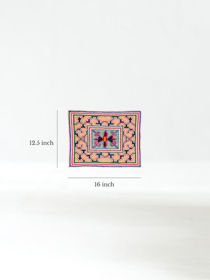 Shipibo Embroidery Cloth - Small Dimension | tx0009