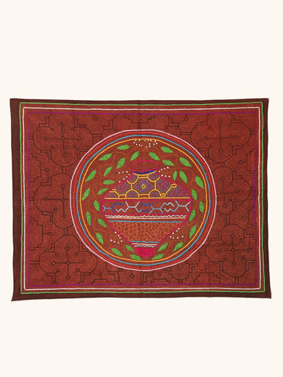 Shipibo Embroidery & Painted Cloth | tx0285