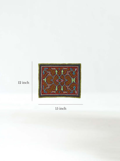 Shipibo Embroidery Cloth - Small Dimension | tx0424