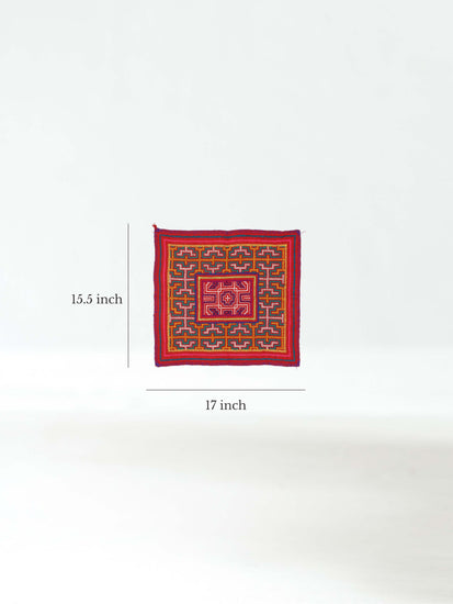 Shipibo Embroidery Cloth - Small Dimension | tx0436