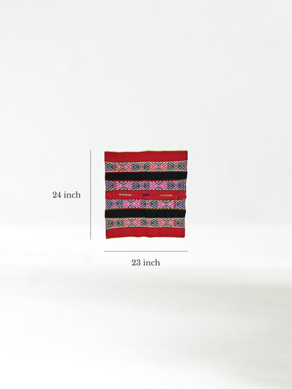 Q'ero Andean Lliklla Mestana Cloth - Inkarri4 | txm0026