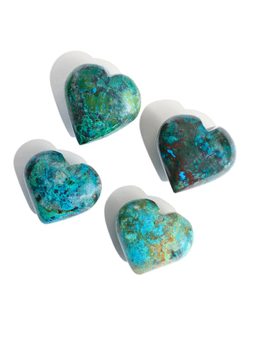 Chrysocolla Heart