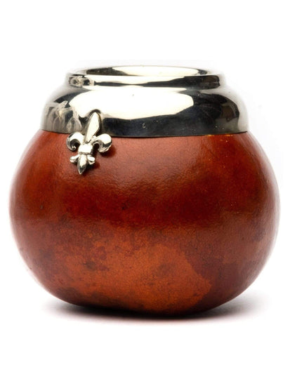 Fire Gourds Rust Red Tea Drinking Mate Gourd