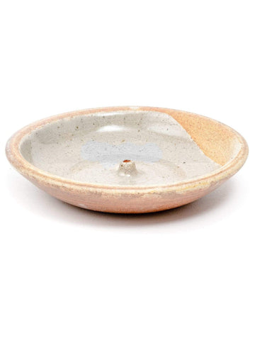 Stoneware Glazed Incense Holder DISCOUNTED/2nds