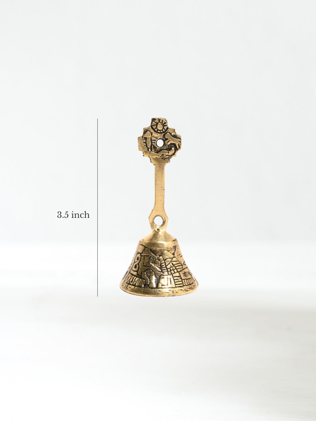 Peruvian Brass Bell Chakana | mmb1 | Shamans Market